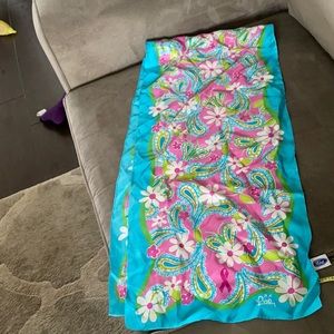 Lilly Pulitzer for Ford Cancer Awareness scarf